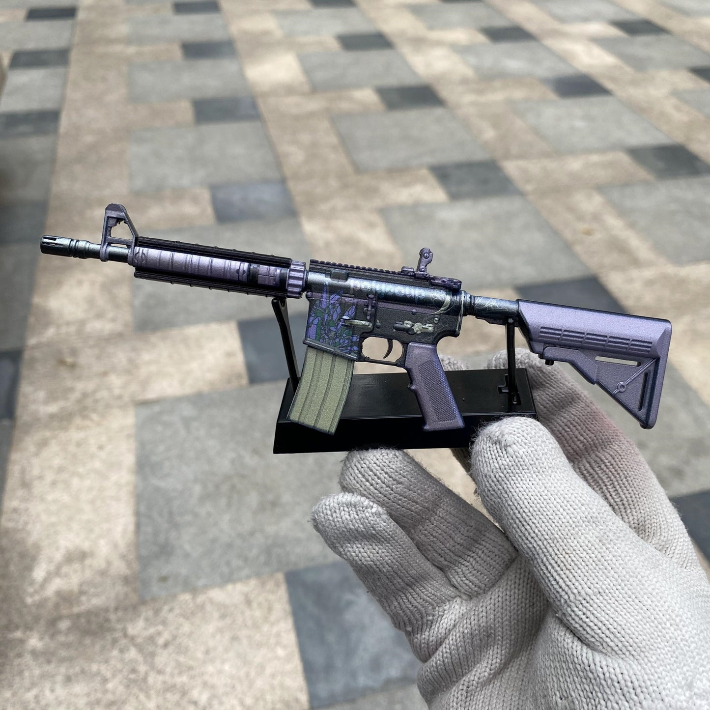 Hot Skin CS M4A4 Polysoup Gun Miniature Collection