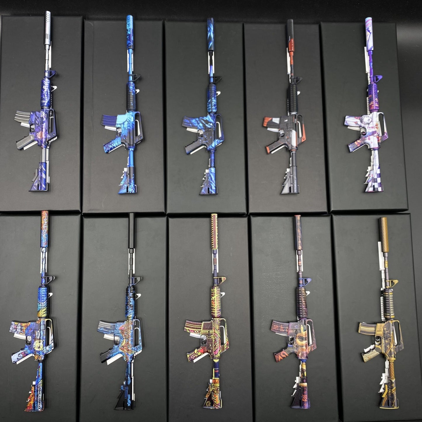 Hot Skin CS M4A1-S Gun Miniature Collection