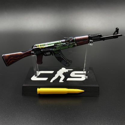 CSGO Fire Serpent AK47 New Metal Miniature Tiny Gun