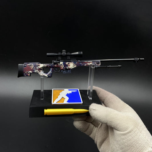 CS Tiny Gun Acheron AWP Metal Miniature For Collection