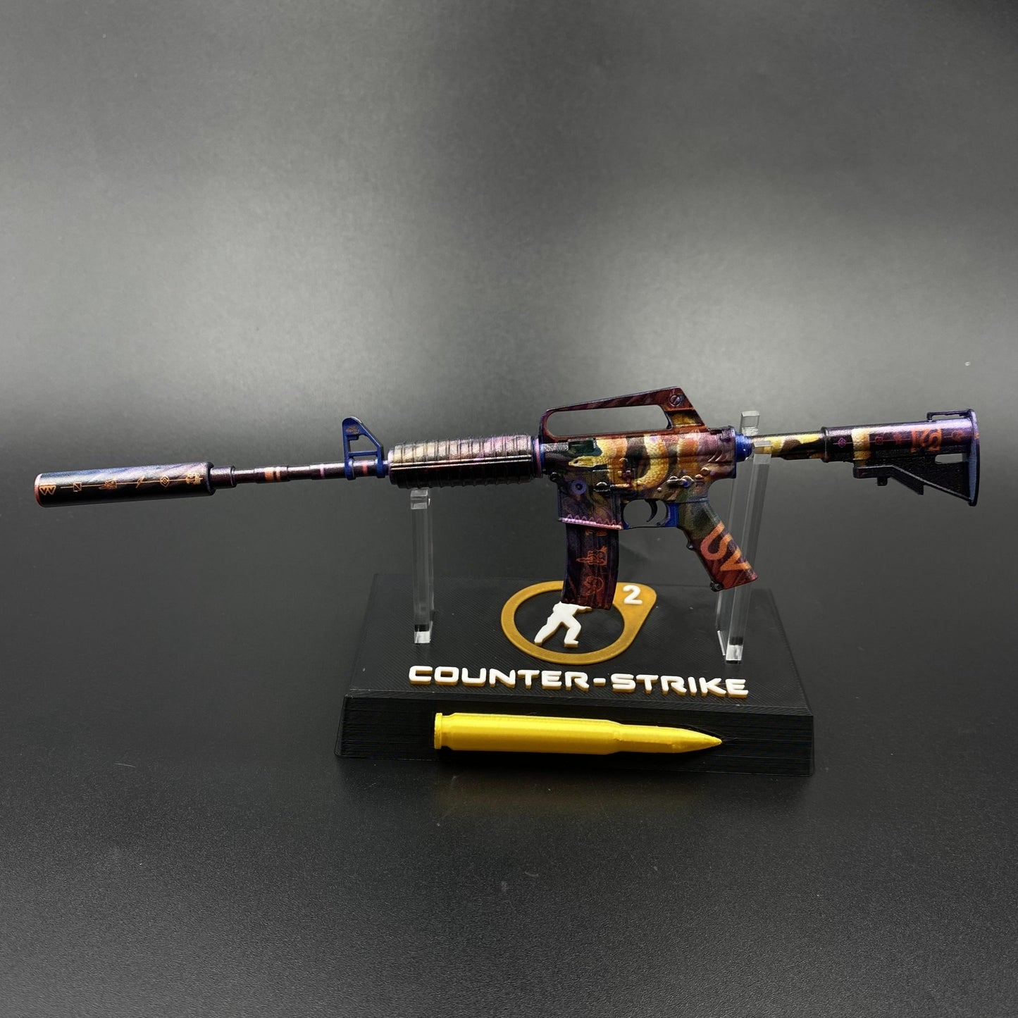 Hot Skin CS M4A1-S Welcome to the Jungle Gun Miniature Collection