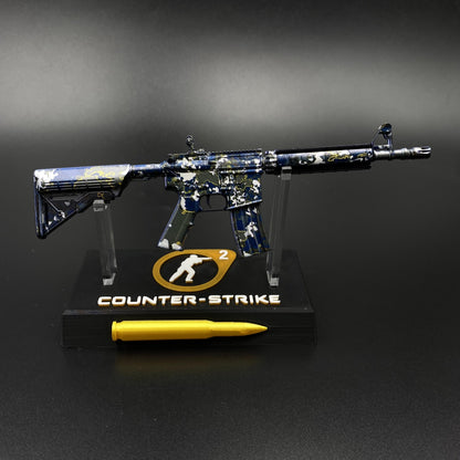 Hot Game Skin CS M4A4 Global Offensive Gun Miniature Collection