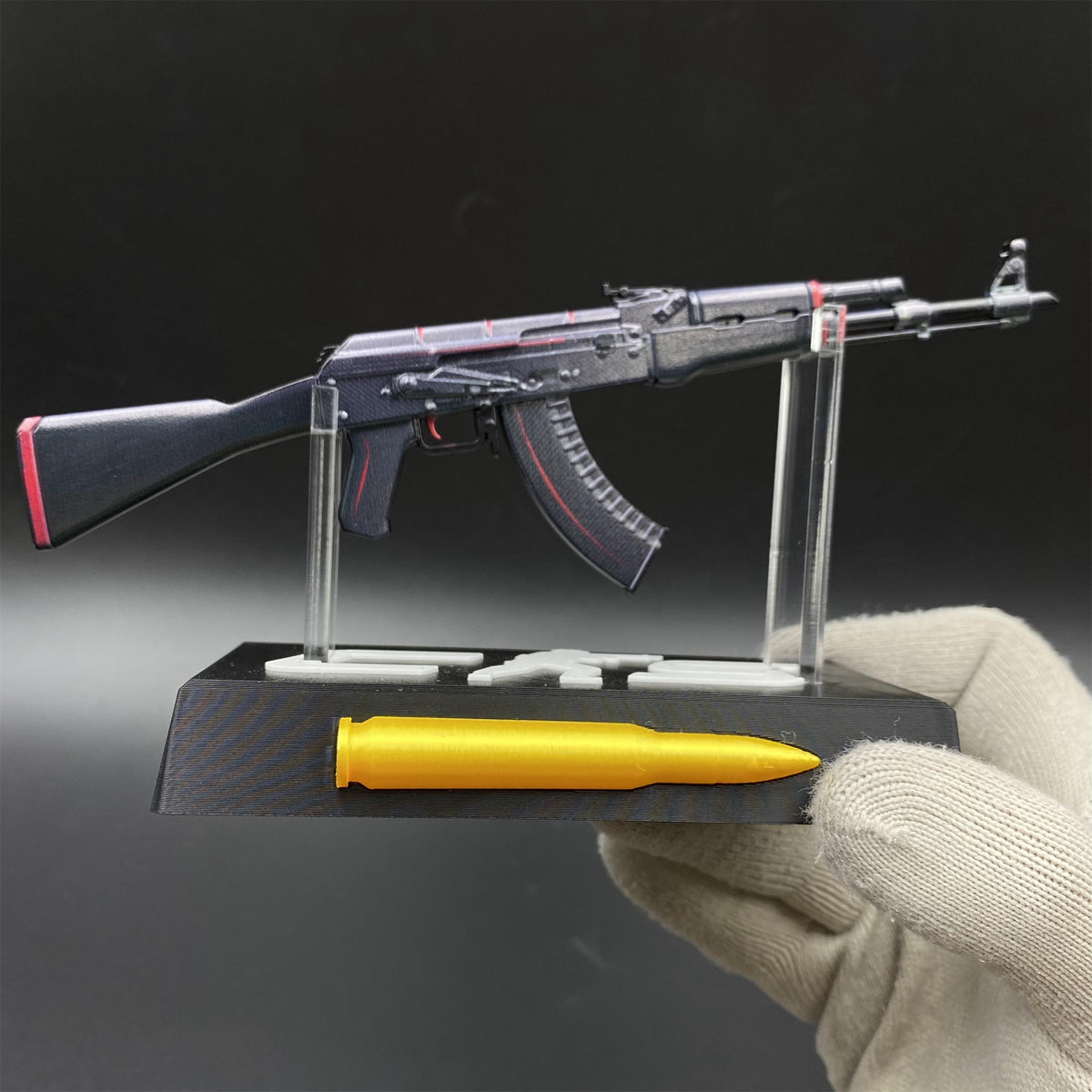 CSGO Redline AK47 New Metal Miniature Tiny Gun