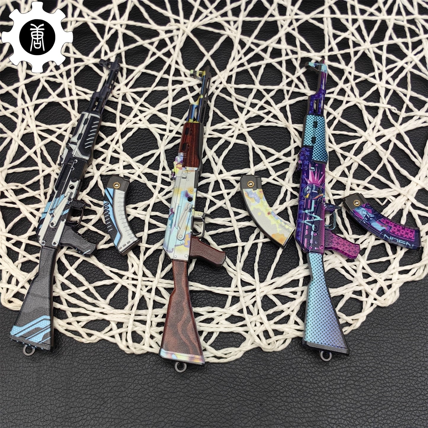 Neon Rider Case AK47 Neon Rider Case Hardened AK47 Vulcan Metal Gun Model – Leones ...