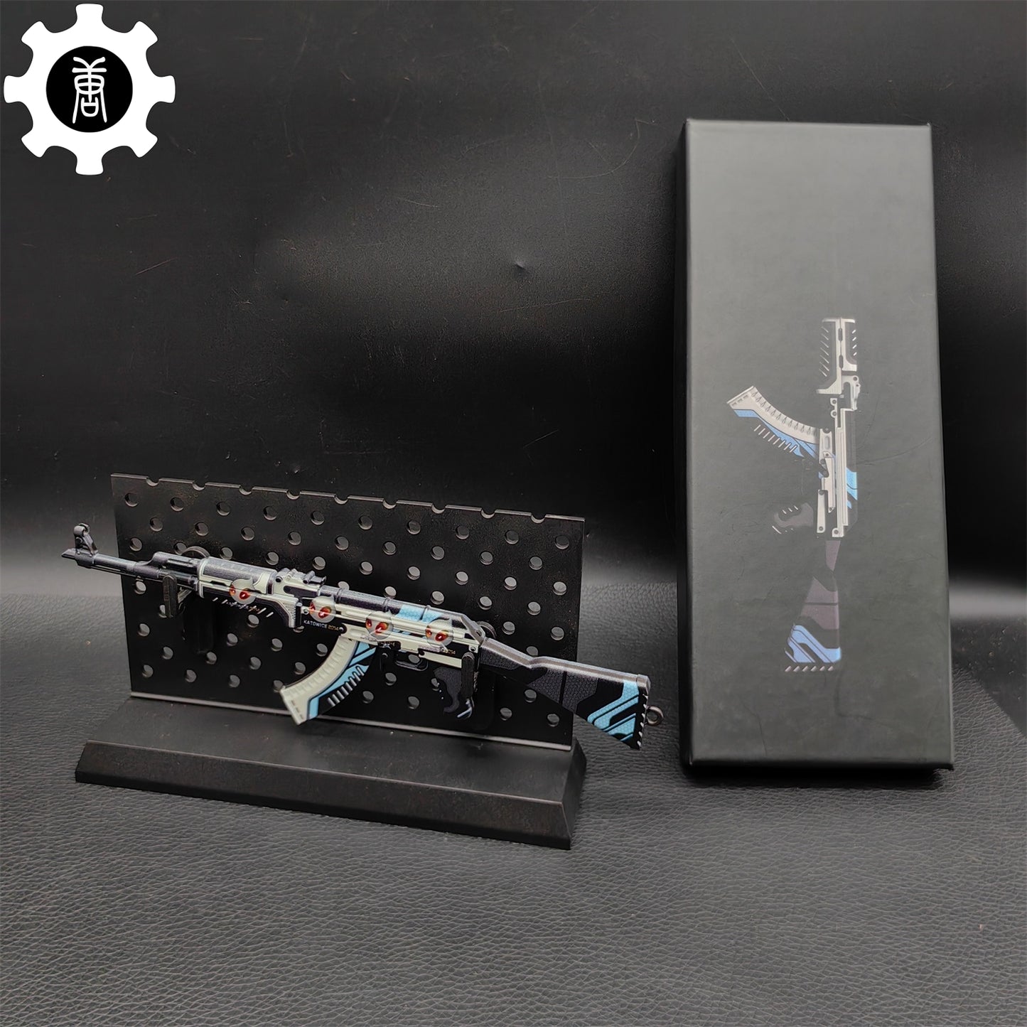 Neon Rider Case AK47 Neon Rider Case Hardened AK47 Vulcan Metal Gun Model – Leones ...