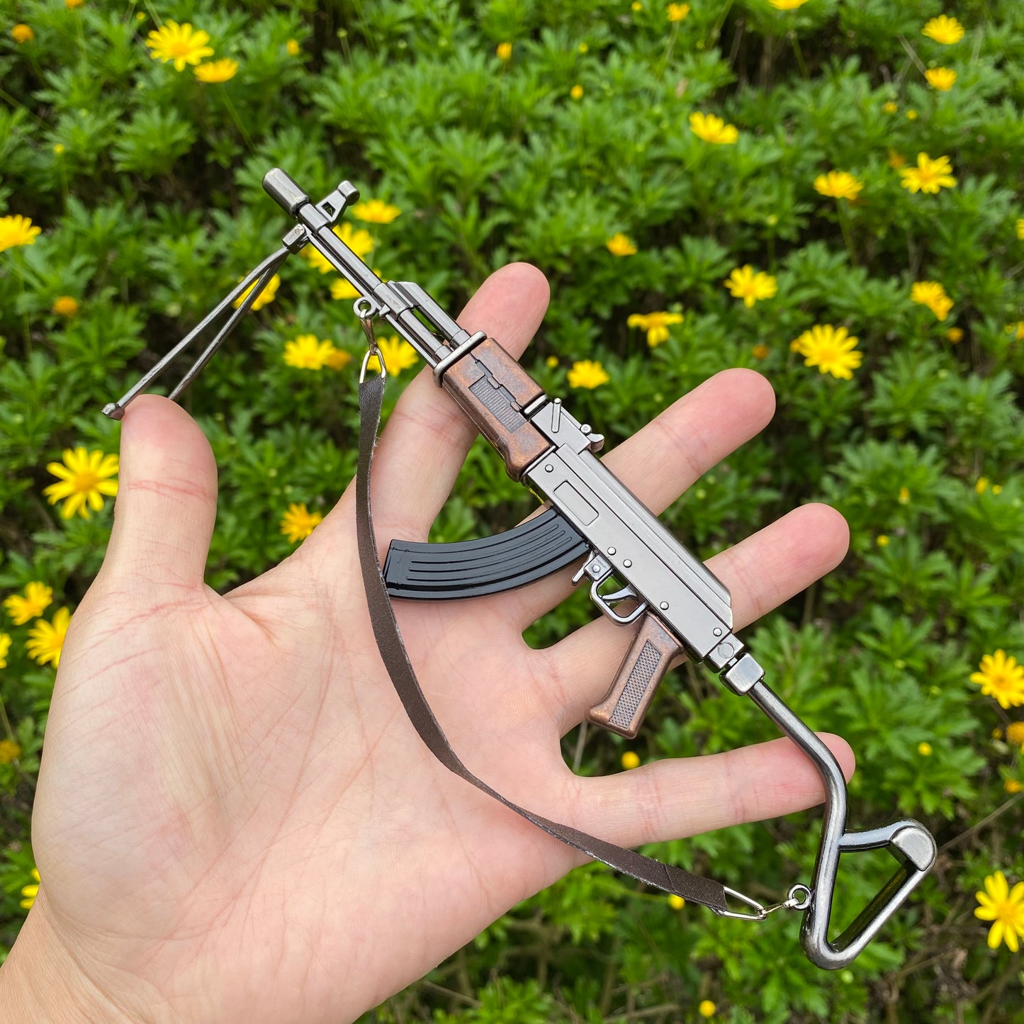 Metal AK-47 Assault Rifle RPK Light Machine Type-81 China 56 AK Gun Miniature