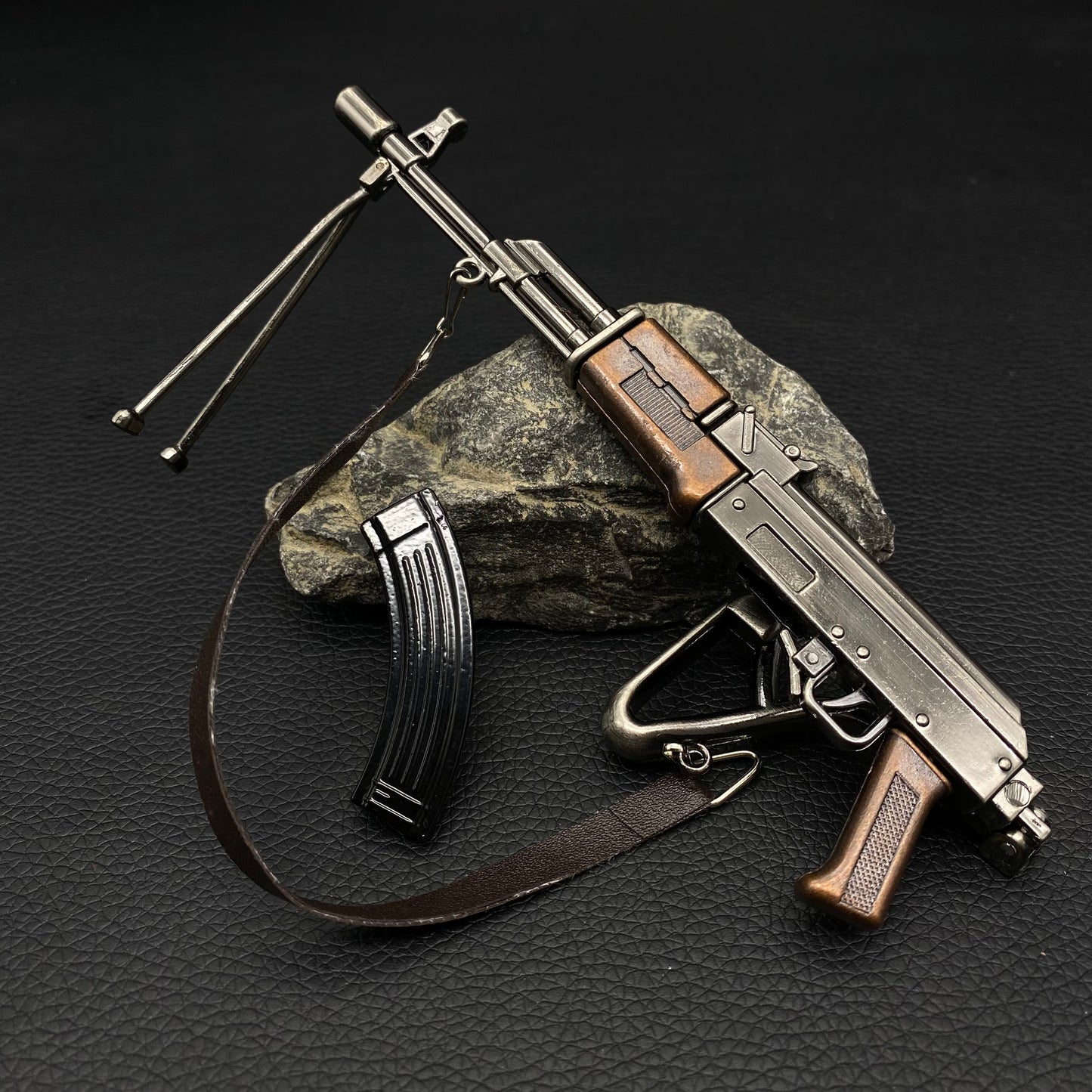 Metal AK-47 Assault Rifle RPK Light Machine Type-81 China 56 AK Gun Miniature