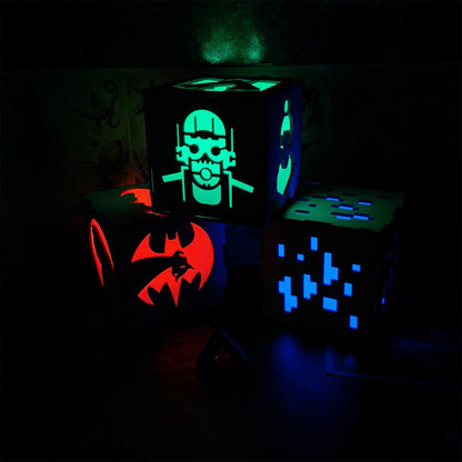 Handmade Wraith Octane Wooden Lantern Night Light