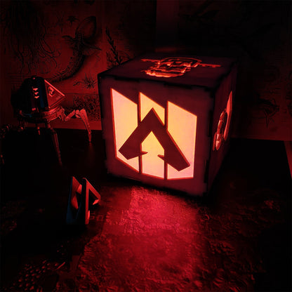 Handmade Wraith Octane Wooden Lantern Night Light
