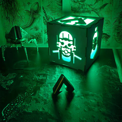 Handmade Wraith Octane Wooden Lantern Night Light