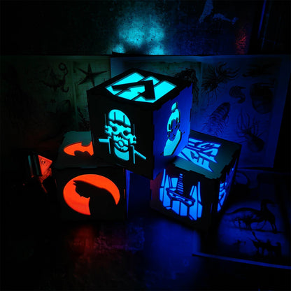 Handmade Wraith Octane Wooden Lantern Night Light