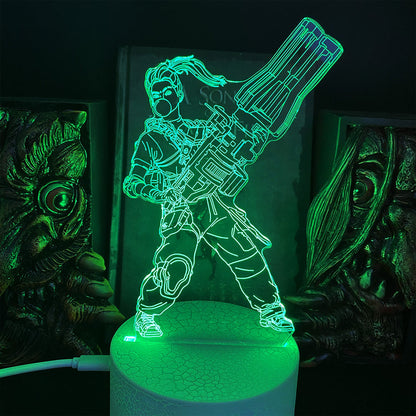 Customized Game Characters 3D Night Lamp