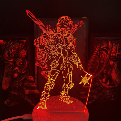 Customized Game Characters 3D Night Lamp