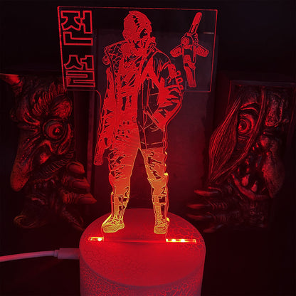Customized Game Characters 3D Night Lamp