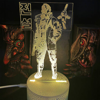 Customized Game Characters 3D Night Lamp