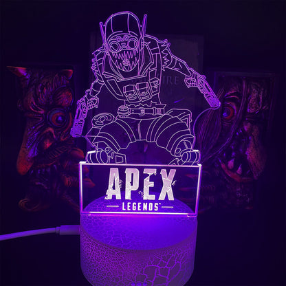 Customized Game Characters 3D Night Lamp