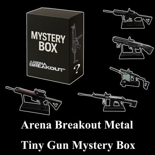 Arena Breakout Mystery Box Metal Tiny Gun Miniature