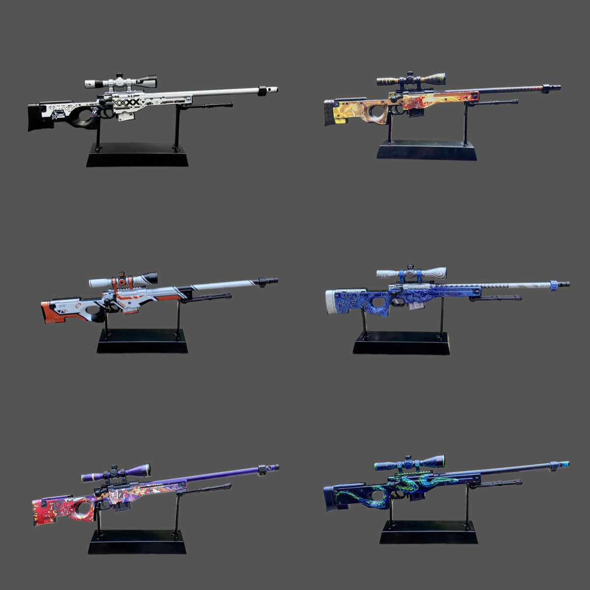 CSGO Hot Skin AWP Miniature Printstream Oni Taiji Asiimov Lore Gungnir ...