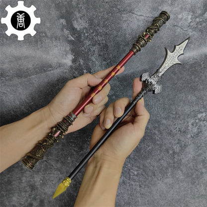 Metal Wukong Ruyi Jingu Bang & Erlang Shen YangIjan Trident