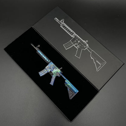 Metal Tiny CS M4A4 Poseidon Gun Miniature For Collection