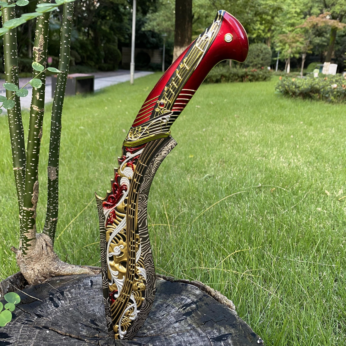 Delta Force Elegy Knives Replica 40CM/15.74" - Game Collectible Decorative Ornament