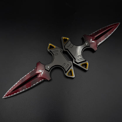 Rogue Dagger Knife, 1:1 Scale Replica of Skin Replica Cosplay Prop Set Unsharpened Game Prop Collectible