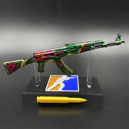 AK47 Wild Lotus Metal Miniature Gun