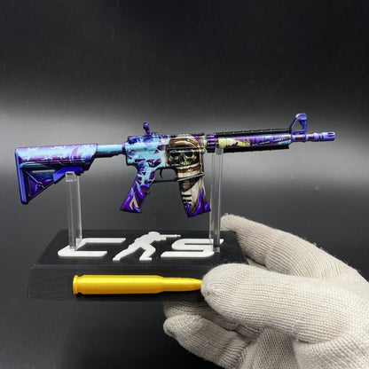 M4A4 Desolate Space Mini Metal Replica For Collection