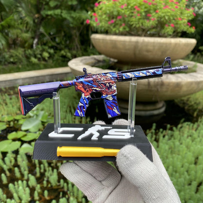 M4A4 Dragon King Mini Metal Replica For Collection