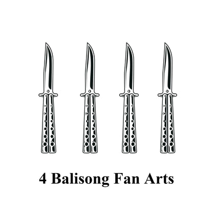 ACG Balisong Fan Arts Mystery Prize Pack