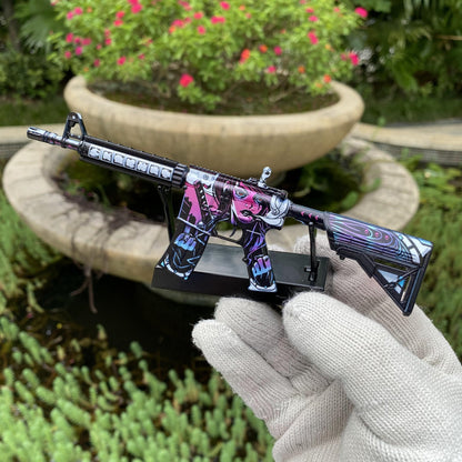 CS M4A4 Neo-Noir Mini Metal Replica For Collection