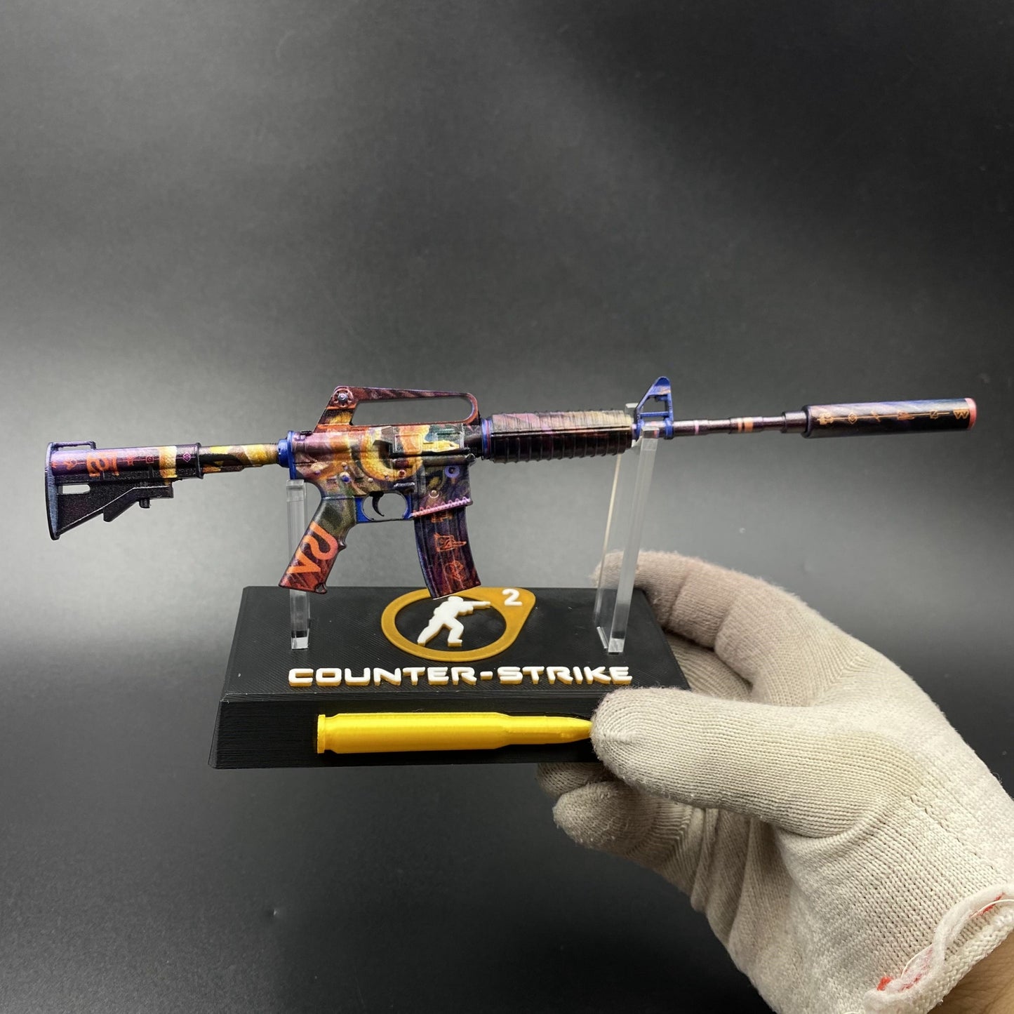 Hot Skin CS M4A1-S Welcome to the Jungle Gun Miniature Collection