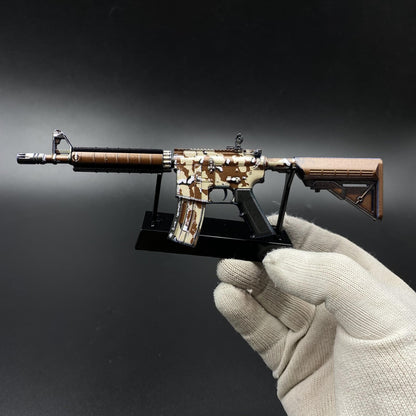CS M4A4 Desert Storm Mini Metal Replica For Collection