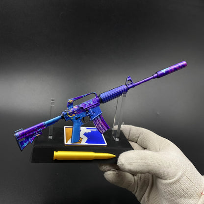 Party Animal M4A1-S Metal Gun Miniature For Collection