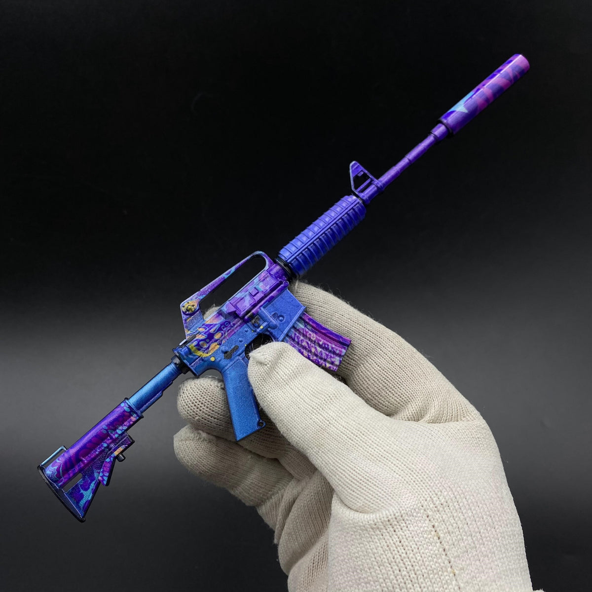 Party Animal M4A1-S Metal Gun Miniature For Collection