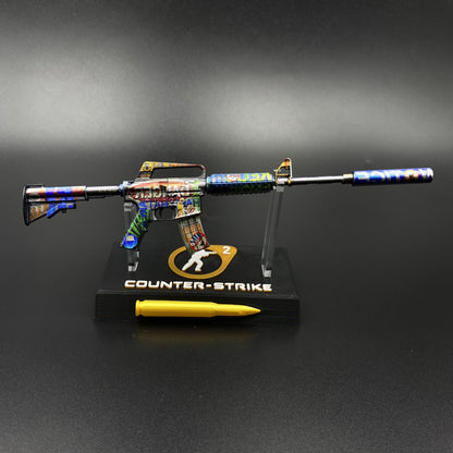 Imminent Danger M4A1-S Metal Gun Miniature For Collection