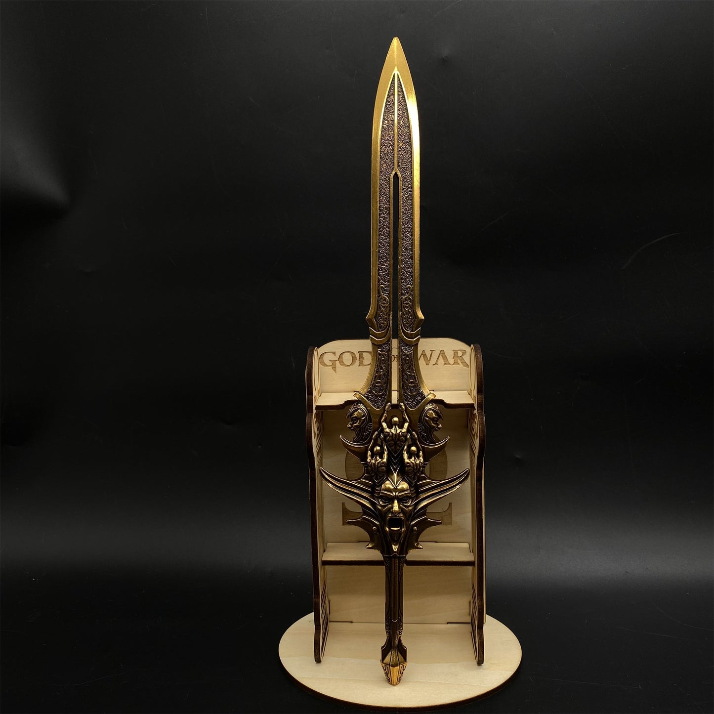 Blade Of Olympus Replica11.8" Metal Desk Display Art