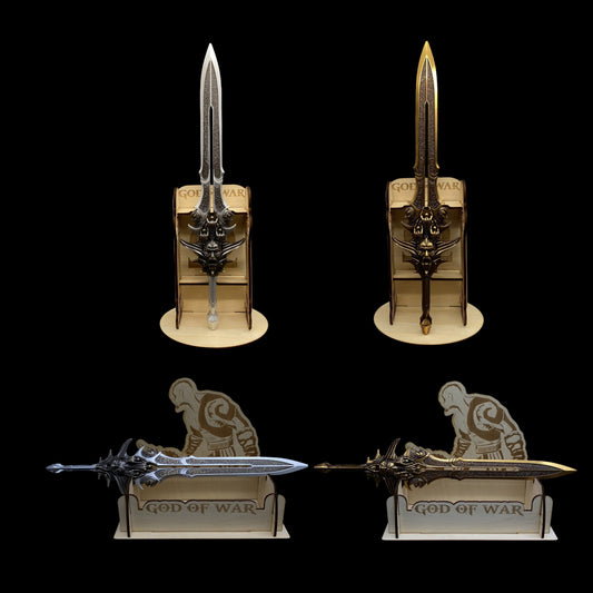 Blade Of Olympus Replica11.8" Metal Desk Display Art