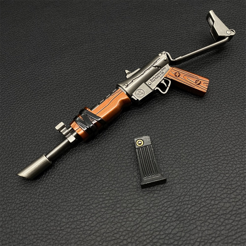 Miniature Metal Busrt Assault Rifle 17CM/6.7"