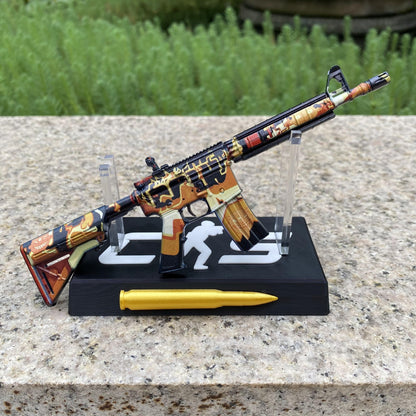 CS M4A4 Hellish Mini Metal Replica For Collection
