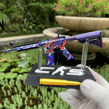 M4A4 Dragon King Mini Metal Replica For Collection