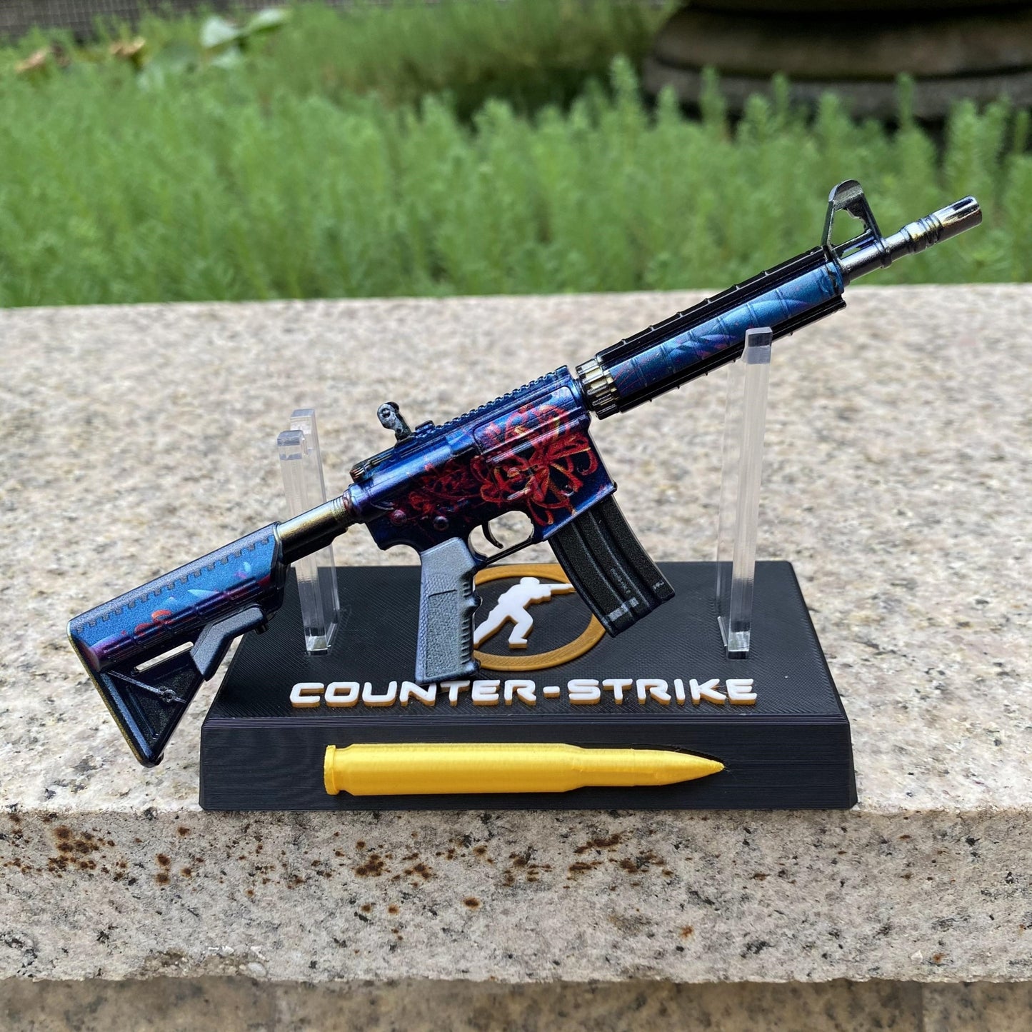 M4A4 Spider Lily Mini Metal Replica For Collection