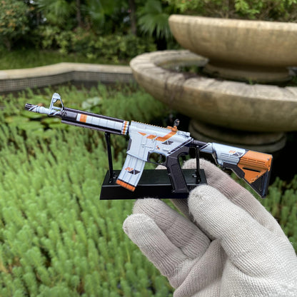 CS M4A4 Asiimov Mini Metal Replica For Collection