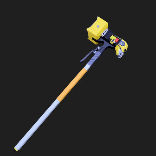 3D Printed Caustic Heirloom Death Hammer Replica Cosplay Prop