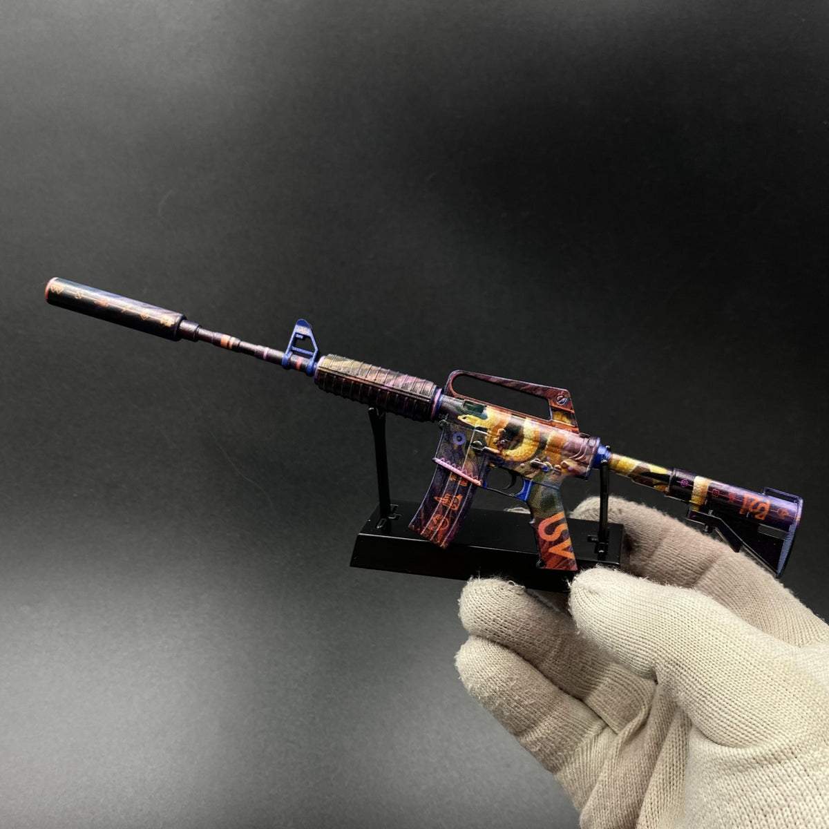 Hot Skin CS M4A1-S Welcome to the Jungle Gun Miniature Collection