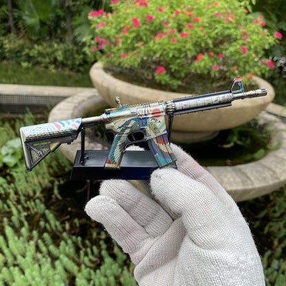 Metal Tiny CS Eye of Horus Gun Miniature For Collection