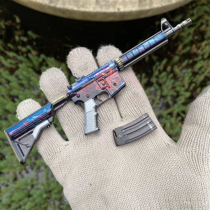 M4A4 Spider Lily Mini Metal Replica For Collection