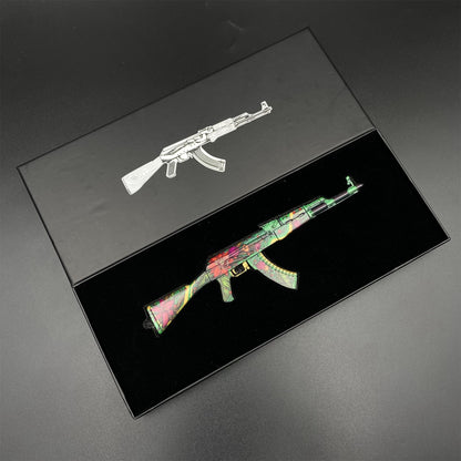 AK47 Wild Lotus Metal Miniature Gun