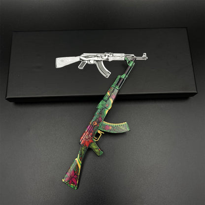 AK47 Wild Lotus Metal Miniature Gun