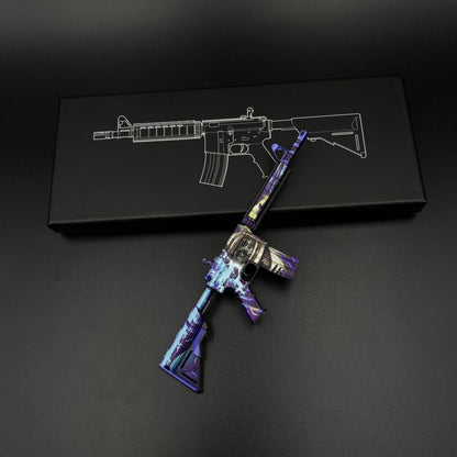 M4A4 Desolate Space Mini Metal Replica For Collection